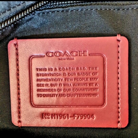 COACH RQANGER MESSENGER IN COLORBLOCK SIGNATURE CANVAS (COACH F79904) - Picture 9 of 13